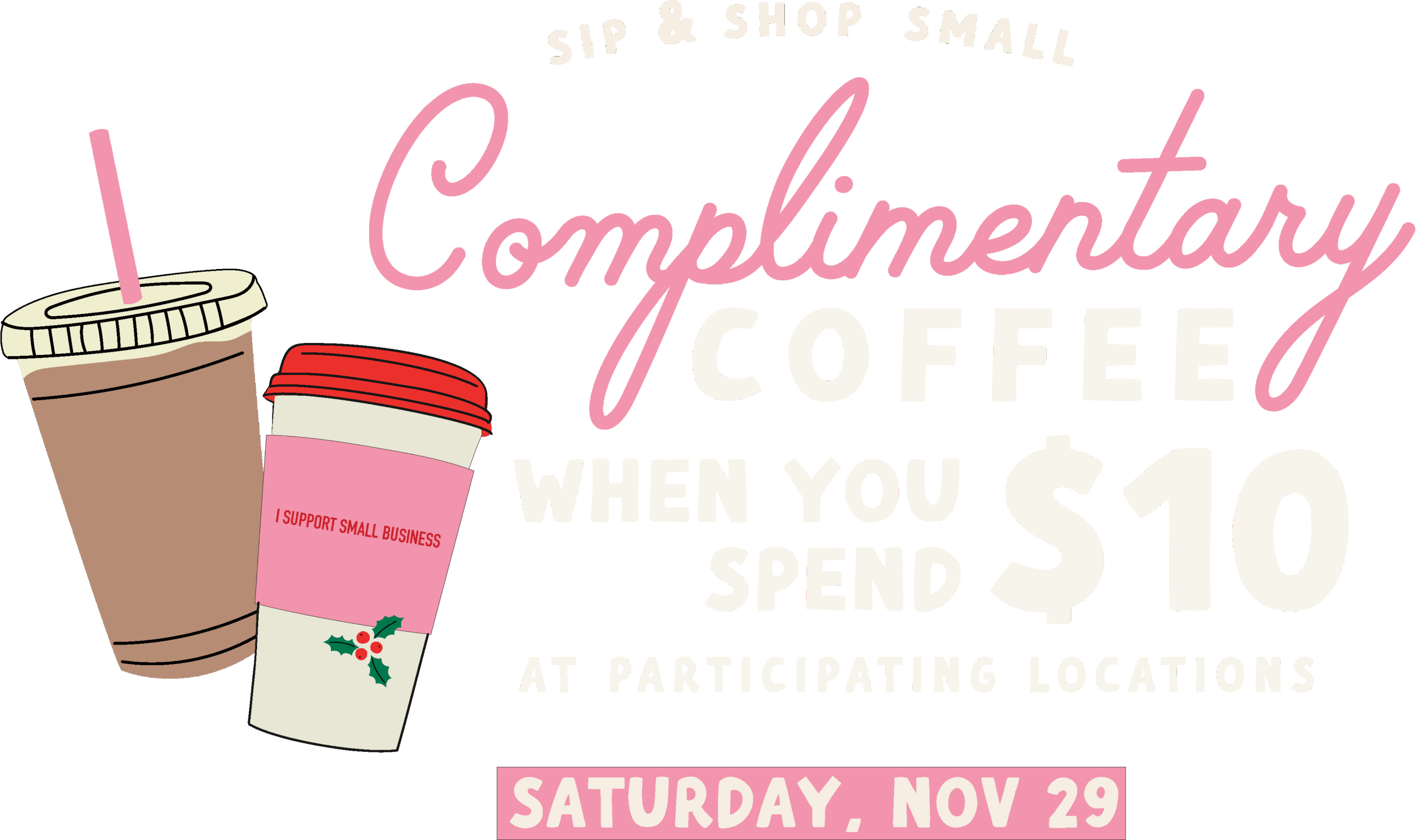 complimentary coffee