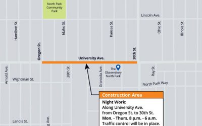 Start of Construction for 30th Street A Pipeline Replacement Project
